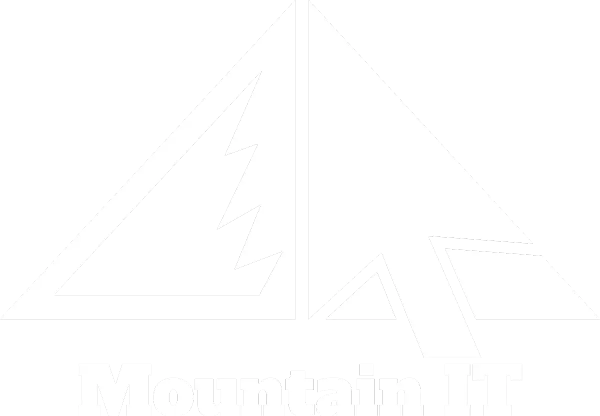 mountain it logo white